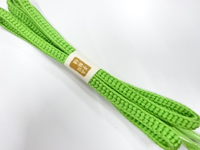 未使用品　正絹　手組帯締め